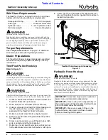 Preview for 12 page of Kubota AP-STP25 Operator'S Manual