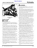 Preview for 16 page of Kubota AP-STP25 Operator'S Manual