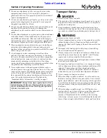 Preview for 17 page of Kubota AP-STP25 Operator'S Manual