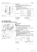 Предварительный просмотр 121 страницы Kubota B1830 Workshop Manual