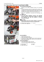 Предварительный просмотр 124 страницы Kubota B1830 Workshop Manual