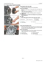 Предварительный просмотр 183 страницы Kubota B1830 Workshop Manual