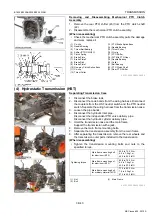 Предварительный просмотр 267 страницы Kubota B1830 Workshop Manual