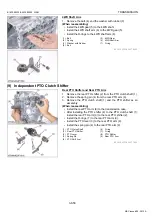 Предварительный просмотр 282 страницы Kubota B1830 Workshop Manual