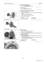 Предварительный просмотр 322 страницы Kubota B1830 Workshop Manual