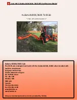 Preview for 13 page of Kubota B2301 TLB ROPS Cab Installation Manual