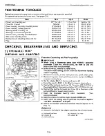 Предварительный просмотр 299 страницы Kubota B2910 Workshop Manual