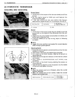 Preview for 123 page of Kubota B6200HST 2WD Workshop Manual