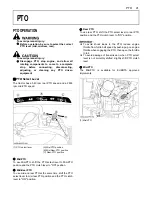 Предварительный просмотр 67 страницы Kubota BT601 Operator'S Manual