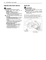 Предварительный просмотр 90 страницы Kubota BT602 Operator'S Manual