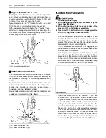 Предварительный просмотр 98 страницы Kubota BT602 Operator'S Manual