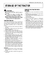 Preview for 131 page of Kubota BT602 Operator'S Manual