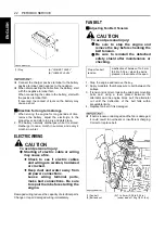 Preview for 33 page of Kubota D1005-E3BG Operator'S Manual