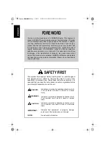 Preview for 4 page of Kubota D722-E4 Operator'S Manual