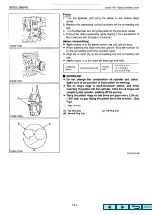 Предварительный просмотр 72 страницы Kubota F2503-T-B Workshop Manual