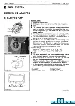 Предварительный просмотр 99 страницы Kubota F2503-T-B Workshop Manual