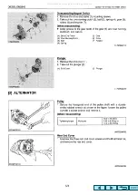 Предварительный просмотр 105 страницы Kubota F2503-T-B Workshop Manual