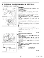 Предварительный просмотр 128 страницы Kubota G2160 Workshop Manual