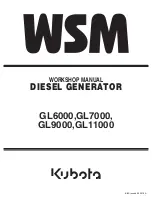 Предварительный просмотр 1 страницы Kubota GL11000 Workshop Manual