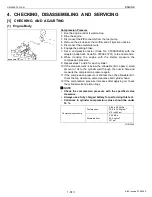 Предварительный просмотр 77 страницы Kubota GR1600EC2 Workshop Manual