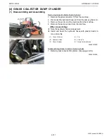 Предварительный просмотр 222 страницы Kubota GZD15 Workshop Manual