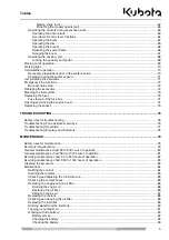 Preview for 5 page of Kubota K008-3 Operating Instructions Manual