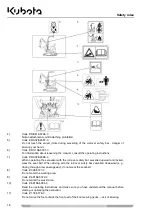 Preview for 18 page of Kubota K008-3 Operating Instructions Manual