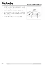 Preview for 28 page of Kubota K008-3 Operating Instructions Manual