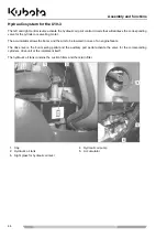 Preview for 44 page of Kubota K008-3 Operating Instructions Manual