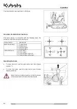 Preview for 64 page of Kubota K008-3 Operating Instructions Manual