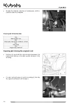 Preview for 74 page of Kubota K008-3 Operating Instructions Manual