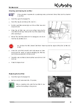 Preview for 89 page of Kubota K008-3 Operating Instructions Manual