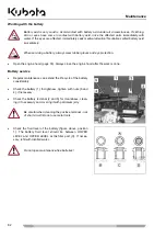 Preview for 92 page of Kubota K008-3 Operating Instructions Manual
