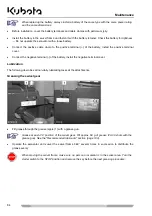 Preview for 94 page of Kubota K008-3 Operating Instructions Manual