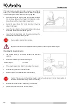 Preview for 96 page of Kubota K008-3 Operating Instructions Manual
