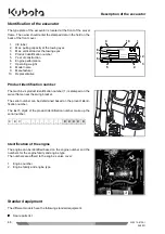 Предварительный просмотр 48 страницы Kubota K008-5 Operating Instructions Manual