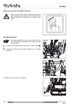 Предварительный просмотр 94 страницы Kubota K008-5 Operating Instructions Manual