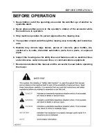 Предварительный просмотр 3 страницы Kubota K4080 Operator'S Manual