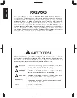 Preview for 6 page of Kubota KGZ770-MA1 Operator'S Manual