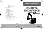 Preview for 1 page of Kubota KX080-4S2 Operator'S Manual