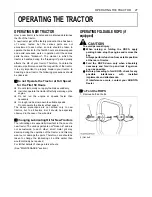 Preview for 49 page of Kubota L3240 Operator'S Manual