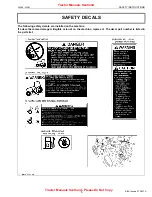 Предварительный просмотр 7 страницы Kubota L4400 Workshop Manual