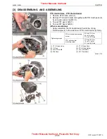 Предварительный просмотр 167 страницы Kubota L4400 Workshop Manual