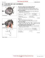 Предварительный просмотр 199 страницы Kubota L4400 Workshop Manual