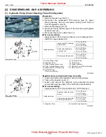 Предварительный просмотр 296 страницы Kubota L4400 Workshop Manual