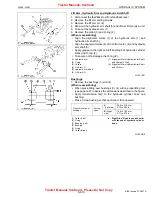 Предварительный просмотр 336 страницы Kubota L4400 Workshop Manual