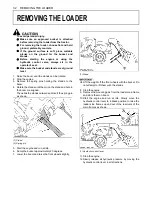 Preview for 44 page of Kubota LA1055 Operator'S Manual