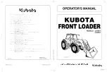 Предварительный просмотр 1 страницы Kubota LA1954 Operator'S Manual