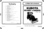 Kubota LA535 Operator'S Manual preview