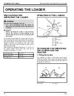 Предварительный просмотр 26 страницы Kubota LA535 Operator'S Manual